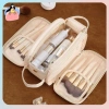 Túi trang điểm khóa kéo đôi ba tầng, dung lượng cao, vệ sinh cá nhân cao cấp 108.800đ 4