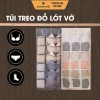Túi Treo Đồ Lót Tất Vớ 2 Mặt Nhiều Ngăn Treo Tường và Tủ Automatik Giá 33.000₫