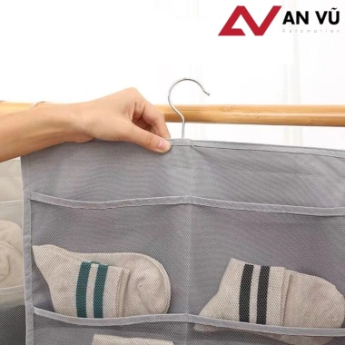 Túi treo đựng đồ lót 2 mặt, 30 ngăn tiện lợi - Túi đựng đồ cá nhân linh tinh đa năng 2