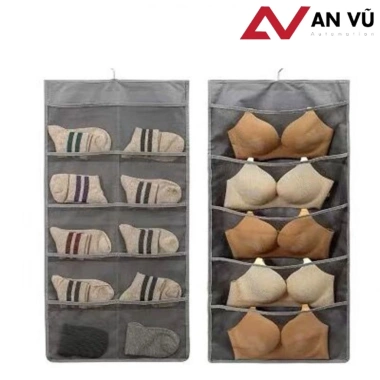 Túi treo đựng đồ lót 2 mặt, 30 ngăn tiện lợi - Túi đựng đồ cá nhân linh tinh đa năng 5