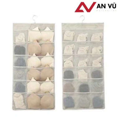 Túi treo đựng đồ lót 2 mặt, 30 ngăn tiện lợi - Túi đựng đồ cá nhân linh tinh đa năng 6
