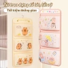 Túi treo đựng đồ lót và tất vớ có móc, khóa kéo hình mèo dễ thương, tiết kiệm không gian, giá 65.000 2
