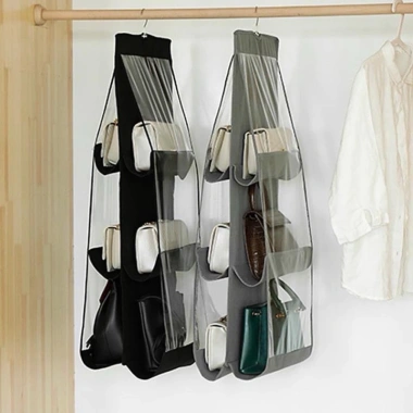 Túi treo giỏ xách 6 ngăn đa năng chống bụi - Tiện lợi, giá chỉ 31.500₫ 5
