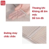Túi treo tủ đựng đồ lót màu ghi - khay lưới 2 mặt 30 ngăn, sắp xếp tiện lợi, giá 49.000₫ 4