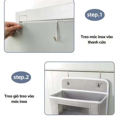 Túi treo tường đa năng dung tích lớn - Túi lưu trữ quần áo, giá chỉ 46.700₫