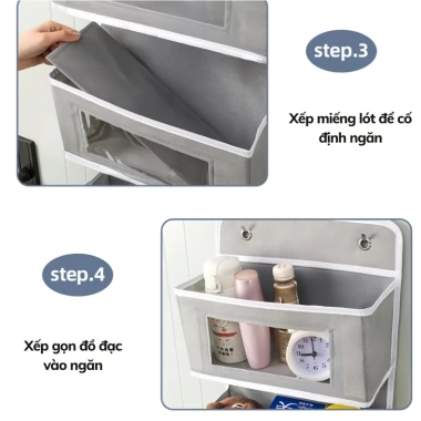 Túi treo tường đa năng dung tích lớn - Túi lưu trữ quần áo, giá chỉ 46.700₫