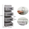 Túi treo tường kèm 2 móc kim loại không gỉ - Lưu trữ cá nhân tiện lợi, 69.000₫ 8