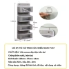 Túi treo vải 4 lớp - Túi treo tường tiện dụng cho ký túc xá, giảm còn 79.000₫ 4