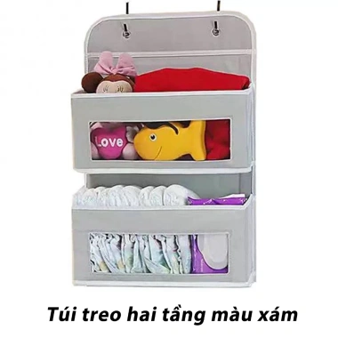 Túi treo vải 4 lớp - Túi treo tường tiện dụng cho ký túc xá, giảm còn 79.000₫ 10