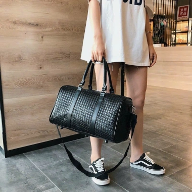 Túi Trống Du Lịch Da Size Lớn Siêu Hot DBF487 - Giá 80.000đ, da chất lượng, rộng, gập gọn 2