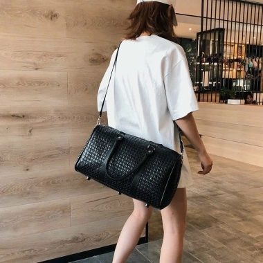 Túi Trống Du Lịch Da Size Lớn Siêu Hot DBF487 - Giá 80.000đ, da chất lượng, rộng, gập gọn 4