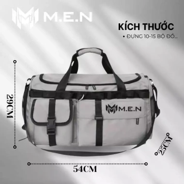 Túi trống du lịch gia đình Lingruii 54cm, đa ngăn, chống thấm, giá 312.5k