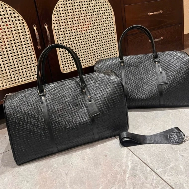 Túi trống du lịch size 50 da dày đa năng, kèm tag treo và dây đeo sang chảnh, 125k
