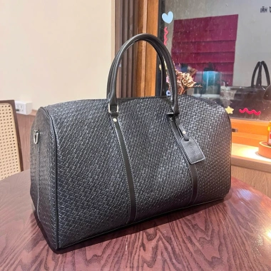 Túi trống du lịch size 50 da dày đa năng, kèm tag treo và dây đeo sang chảnh, 125k