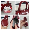 Túi trống mini da bóng chấm bi đeo chéo, tặng Charm treo – chỉ 75.000₫ 2