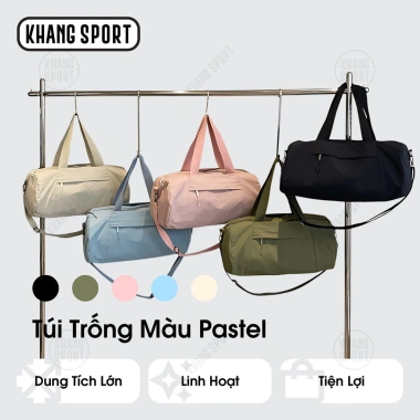 Túi Trống Pastel Thể Thao Đeo Chéo Xách Tay - Thời Trang Đa Năng 219.000 VND