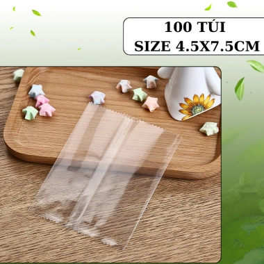 Túi Trong Suốt Hàn Nhiệt Đựng Trà Bánh Kẹo Combo 100 Túi Nhiều Kích Thước 14.999₫ 10 Túi Trong Suốt Hàn Nhiệt Đựng Trà Bánh Kẹo Combo 100 Túi Nhiều Kích Thước 14.999₫ 10