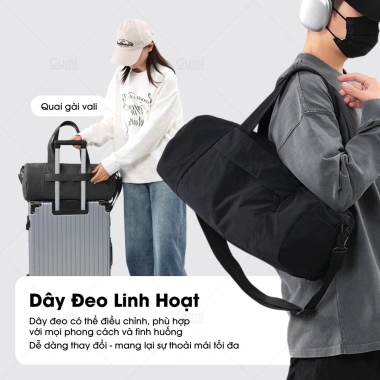 Túi trống thể thao pastel đa năng - đeo chéo, xách tay, phong cách hiện đại, giá 216k