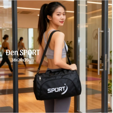 Túi trống thể thao SPORT bền đẹp - Đựng đồ tập gym, giá ưu đãi 77.080 VND