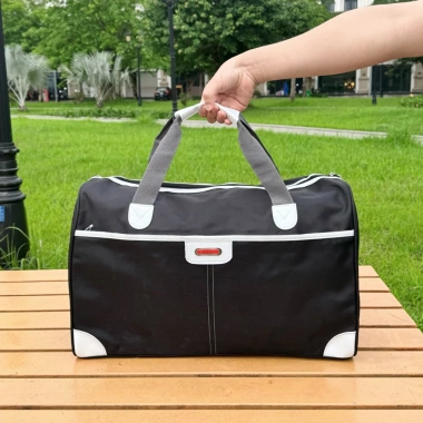 Túi Trống Thời Trang Viền Da Trắng Đủ Màu - Giá ưu đãi 138k, bền, hiện đại