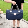 Túi Trống Thời Trang Viền Da Trắng Đủ Màu - Giá ưu đãi 138k, bền, hiện đại 9