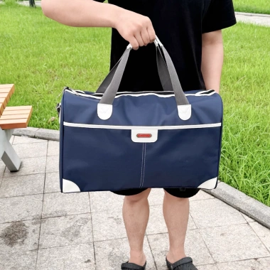 Túi Trống Thời Trang Viền Da Trắng Đủ Màu - Giá ưu đãi 138k, bền, hiện đại