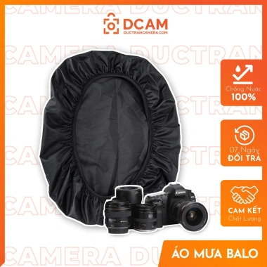 Túi trùm ba lô chống nước 55x42 cm - Áo mưa balo size lớn, giá 99.000₫