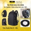 Túi Trùm Balo Áo Mưa Chống Nước và Bụi, Dung Tích 30-40L, Tiện Dụng, Giá 60k 10