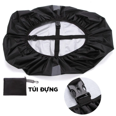 Túi Trùm Balo Chống Nước Phản Quang - Nhiều Size, Cắm Trại, Du Lịch, Leo Núi, Giá 65k 2 Túi Trùm Balo Chống Nước Phản Quang - Nhiều Size, Cắm Trại, Du Lịch, Leo Núi, Giá 65k 2