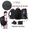 Túi Trùm Balo Chống Nước Vải Dù Bảo Vệ Balo Du Lịch Nhiều Size - 65,000 VNĐ
