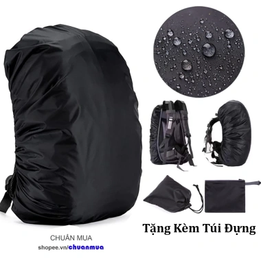 Túi Trùm Balo Chống Nước Vải Dù Bảo Vệ Balo Du Lịch Nhiều Size - 65,000 VNĐ 2