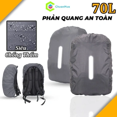 Túi Trùm Balo Chống Nước Vải Dù Bảo Vệ Balo Du Lịch Nhiều Size - 65,000 VNĐ 10