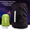 Túi trùm balo phản quang, áo bọc chống thấm, UV – chạy bộ, xe đạp, dã ngoại – 35.000 VND