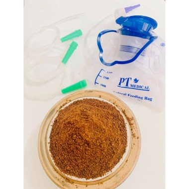 Túi truyền cà phê thải độc đại tràng GERSON túi cho ăn 1.200ml - Giá 56.000₫ 5