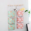 Túi vải 3 ngăn treo tường, không thấm nước, trang trí bếp nhà cửa SHIPNHANH88 2