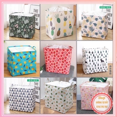 Túi Vải Đựng Đồ Cỡ Lớn 100L - Gấp Gọn Thông Minh, Đựng Chăn Màn, Quần Áo - 37.000₫ 2