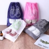 Túi Vải Đựng Giày Dép Chống Nước, Bụi Bẩn, Dây Rút Xếp Gọn, Nhiều Size Du Lịch Tiện Lợi - 7.900 VND 2