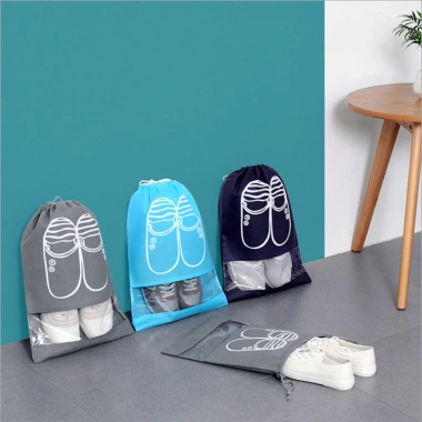 Túi Vải Đựng Giày Dép Chống Nước, Bụi Bẩn, Dây Rút Xếp Gọn, Nhiều Size Du Lịch Tiện Lợi - 7.900 VND 3 Túi Vải Đựng Giày Dép Chống Nước, Bụi Bẩn, Dây Rút Xếp Gọn, Nhiều Size Du Lịch Tiện Lợi - 7.900 VND 3
