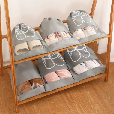 Túi Vải Đựng Giày Dép Chống Nước, Bụi Bẩn, Dây Rút Xếp Gọn, Nhiều Size Du Lịch Tiện Lợi - 7.900 VND 7 Túi Vải Đựng Giày Dép Chống Nước, Bụi Bẩn, Dây Rút Xếp Gọn, Nhiều Size Du Lịch Tiện Lợi - 7.900 VND 7