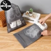 Túi Vải Đựng Giày Dép Dây Kéo Chống Bẩn Du Lịch Size Lớn Họa Tiết Đẹp Mắt Tg3 Giá 12.000đ