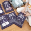 Túi Vải Đựng Giày Dép Dây Rút Chống Bẩn Size Lớn, Họa Tiết Đẹp Mắt Du Lịch giá 19.000