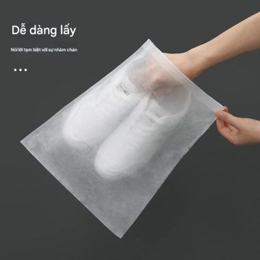 Túi Vải Đựng Giày Dép Dây Rút Chống Bẩn Size Lớn – Thiết Kế Họa Tiết Đẹp Mắt, Phụ Kiện Du Lịch Giá 7.000 VND