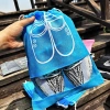 Túi vải đựng giày dép du lịch dã ngoại dây rút chống bụi Giá chỉ 6.900đ 6
