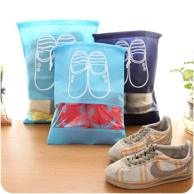 Túi Vải Đựng Giày Dép Du Lịch Oenen Size Lớn Dây Kéo Chống Bẩn, Họa Tiết Đẹp Mắt Giá 9.000₫ 5