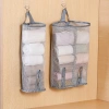 Túi vải lưới treo đồ lót, tất vớ, miệng rút tiện lợi 2 size - Giá chỉ 33.800₫ 9