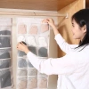 Túi vải treo 2 mặt 30 ngăn lưới - Đựng đồ lót tiện lợi, treo tủ quần áo 4