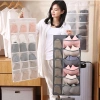 Túi vải treo 2 mặt 30 ngăn lưới - Đựng đồ lót tiện lợi, treo tủ quần áo 7