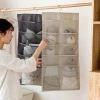 Túi vải treo đồ lót đa ngăn, móc treo tiện dụng - Đựng áo ngực, tất 2 mặt, giảm giá 27.997₫ 3