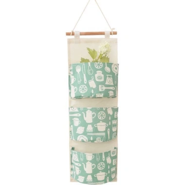 Túi Vải Treo Tường 3 Ngăn Đa Năng - Đựng Đồ Cá Nhân Tiện Dụng Giá Sỉ 22.499 VND 9
