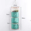 Túi Vải Treo Tường 3 Ngăn Đa Năng – Tiện Lợi Đựng Đồ Cá Nhân, Giá 36.900₫ 8